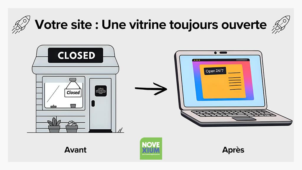 Importance d’un site internet professionnel – Novexium