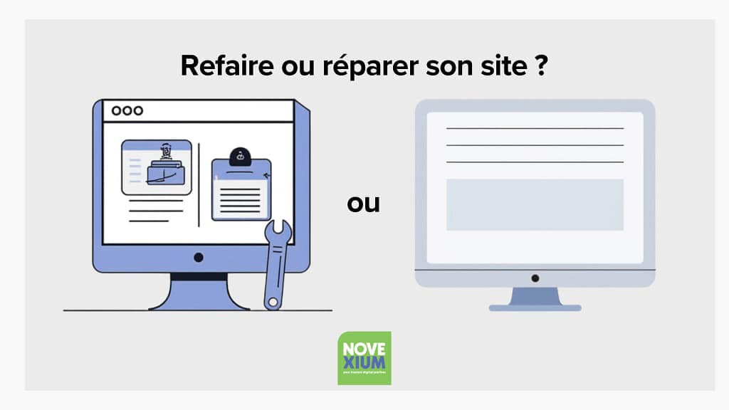 refaire ou réparer son site internet